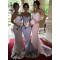Trumpet/Mermaid Spaghetti Straps Lace Wedding Party Dresses Bridesmaid Dresses 3010079