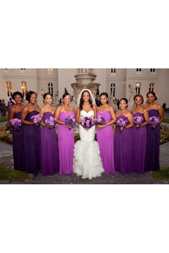 Long Purple Sweetheart Chiffon Plus Size Country Wedding Guest Dresses Bridesmaid Dresses 3010154 Long Purple Sweetheart Chiffon Plus Size Country Wedding Guest Dresses Bridesmaid Dresses 3010154