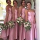 Long Pink Wedding Guest Dresses Bridesmaid Dresses 3010161