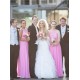 Long Pink Lace Chiffon Wedding Guest Dresses Bridesmaid Dresses 3010202 Long Pink Lace Chiffon Wedding Guest Dresses Bridesmaid Dresses 3010202