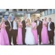 Long Pink Lace Chiffon Wedding Guest Dresses Bridesmaid Dresses 3010202 Long Pink Lace Chiffon Wedding Guest Dresses Bridesmaid Dresses 3010202