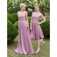 A-Line Lace Chiffon Illusion Neckline Long Wedding Guest Dresses Bridesmaid Dresses 3010219 A-Line Lace Chiffon Illusion Neckline Long Wedding Guest Dresses Bridesmaid Dresses 3010219