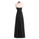 A-Line Halter Burgundy Chiffon Wedding Guest Dresses Bridesmaid Dresses 3010237