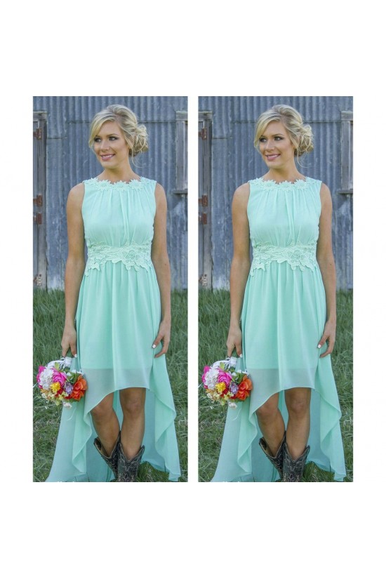 High Low Lace Chiffon Wedding Guest Dresses Bridesmaid Dresses 3010252 High Low Lace Chiffon Wedding Guest Dresses Bridesmaid Dresses 3010252