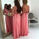 Long Chiffon V-Neck Wedding Guest Dresses Bridesmaid Dresses 3010258 Long Chiffon V-Neck Wedding Guest Dresses Bridesmaid Dresses 3010258