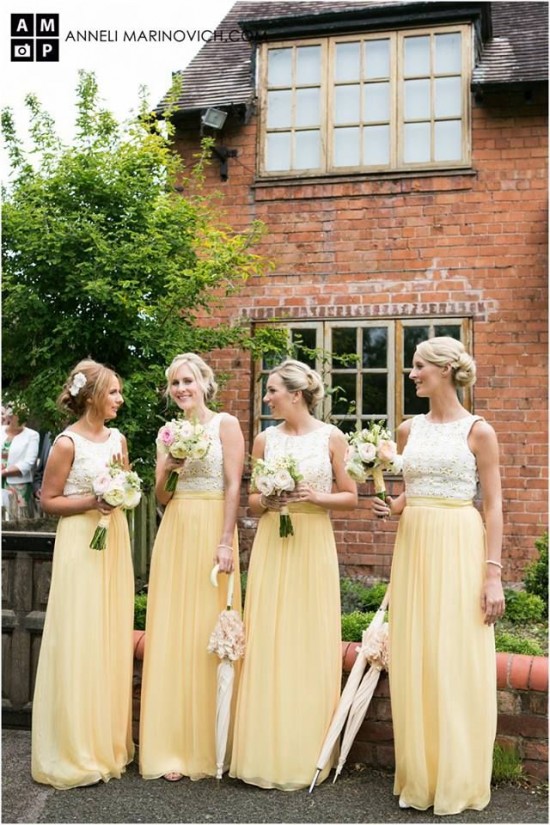 Long Yellow White Lace Wedding Guest Dresses Bridesmaid Dresses 3010260 Long Yellow White Lace Wedding Guest Dresses Bridesmaid Dresses 3010260