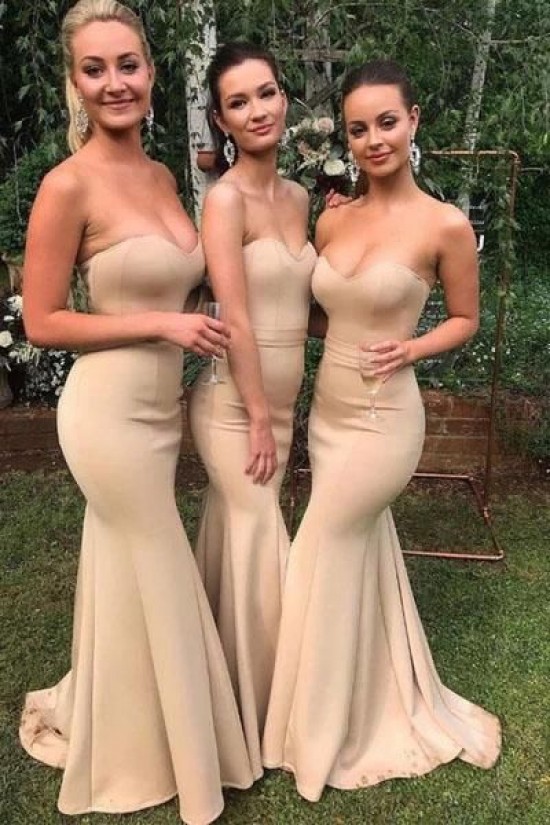 Mermaid Strapless Long Bridesmaid Dresses 3010287 Mermaid Strapless Long Bridesmaid Dresses 3010287
