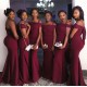 Mermaid Spaghetti Straps Long Bridesmaid Dresses 3010306 Mermaid Spaghetti Straps Long Bridesmaid Dresses 3010306