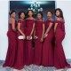 Mermaid Spaghetti Straps Long Bridesmaid Dresses 3010306 Mermaid Spaghetti Straps Long Bridesmaid Dresses 3010306