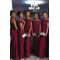 Mermaid Spaghetti Straps Long Bridesmaid Dresses 3010306
