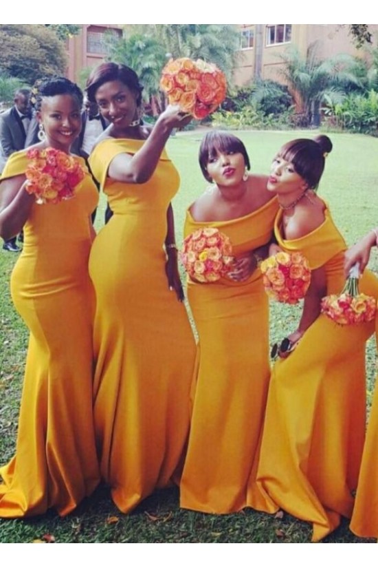 Mermaid Off-the-Shoulder Long Bridesmaid Dresses 3010309 Mermaid Off-the-Shoulder Long Bridesmaid Dresses 3010309