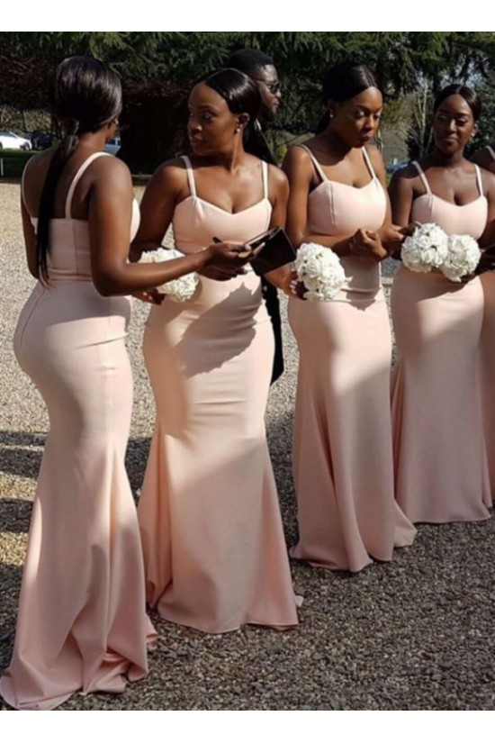 Mermaid Simple Spaghetti Straps Long Bridesmaid Dresses 3010316 Mermaid Simple Spaghetti Straps Long Bridesmaid Dresses 3010316