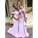 Mermaid Beaded Long Bridesmaid Dresses 3010317