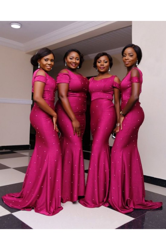 Mermaid Beaded Long Bridesmaid Dresses 3010318 Mermaid Beaded Long Bridesmaid Dresses 3010318