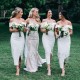 Sheath Off-the-Shoulder Bridesmaid Dresses 3010321 Sheath Off-the-Shoulder Bridesmaid Dresses 3010321