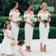 Sheath Off-the-Shoulder Bridesmaid Dresses 3010321 Sheath Off-the-Shoulder Bridesmaid Dresses 3010321