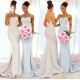 Mermaid Spaghetti Straps Long Bridesmaid Dresses 3010343 Mermaid Spaghetti Straps Long Bridesmaid Dresses 3010343