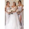 Sheath Spaghetti Straps Long Bridesmaid Dresses with Slit 3010355