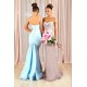 Mermaid Spaghetti Straps Long Bridesmaid Dresses 3010359