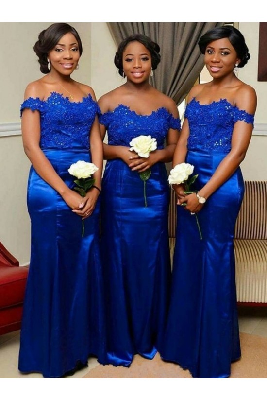 Mermaid Off-the-Shoulder Long Bridesmaid Dresses 3010371 Mermaid Off-the-Shoulder Long Bridesmaid Dresses 3010371