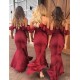 Mermaid Spaghetti Straps Long Bridesmaid Dresses 3010372 Mermaid Spaghetti Straps Long Bridesmaid Dresses 3010372