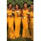 Mermaid Spaghetti Straps Long Bridesmaid Dresses 3010387