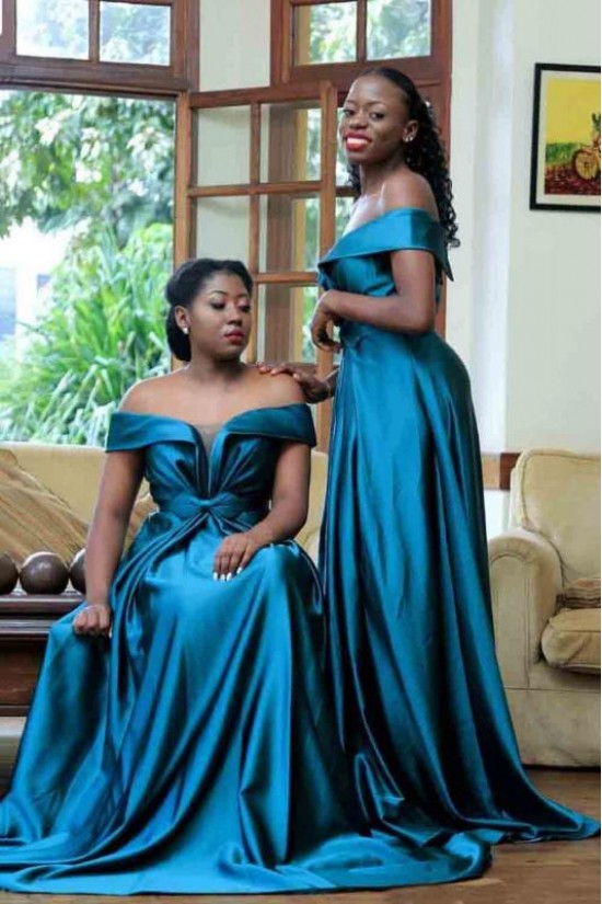 A-Line Off-the-Shoulder Long Bridesmaid Dresses 3010388 A-Line Off-the-Shoulder Long Bridesmaid Dresses 3010388
