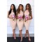 Short Lace Knee Length Bridesmaid Dresses 3010399