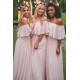 Long Pink Chiffon Floor Length Bridesmaid Dresses 3010460 Long Pink Chiffon Floor Length Bridesmaid Dresses 3010460