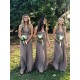 A-Line V-Neck Floor Length Bridesmaid Dresses 3010479 A-Line V-Neck Floor Length Bridesmaid Dresses 3010479