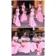 Mermaid Off-the-Shoulder Long Pink Plus Size Floor Length Bridesmaid Dresses 3010487 Mermaid Off-the-Shoulder Long Pink Plus Size Floor Length Bridesmaid Dresses 3010487