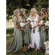 Simple V-Neck Bridesmaid Dresses 3010491 Simple V-Neck Bridesmaid Dresses 3010491