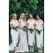Sheath Off-the-Shoulder Bridesmaid Dresses 3010496