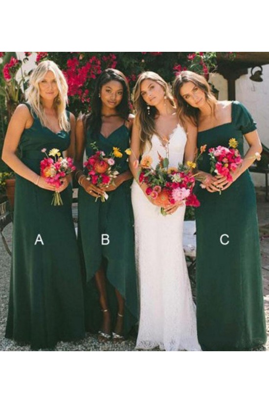 Long Green Floor Length Bridesmaid Dresses 3010512 Long Green Floor Length Bridesmaid Dresses 3010512
