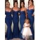 Mermaid Spaghetti Straps Long Floor Length Bridesmaid Dresses 3010524 Mermaid Spaghetti Straps Long Floor Length Bridesmaid Dresses 3010524