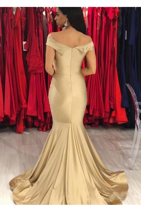Mermaid Off-the-Shoulder Long Floor Length Bridesmaid Dresses 3010527 Mermaid Off-the-Shoulder Long Floor Length Bridesmaid Dresses 3010527