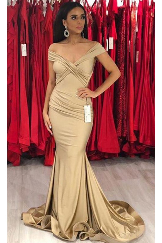 Mermaid Off-the-Shoulder Long Floor Length Bridesmaid Dresses 3010527 Mermaid Off-the-Shoulder Long Floor Length Bridesmaid Dresses 3010527