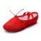 Women's Kids' Red Canvas Dance Shoes Ballet/Latin/Yoga/Dance Sneakers Canvas Flat Heel D601042