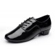 Men's Kids' Black Leatherette Modern Ballroom Latin Dance Shoes Dance Sneakers Flat Heel D603001 Men's Kids' Black Leatherette Modern Ballroom Latin Dance Shoes Dance Sneakers Flat Heel D603001