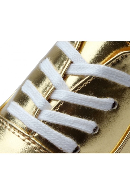 Men's Kids' Gold Leatherette Modern Ballroom Latin Dance Shoes Dance Sneakers Flat Heel D603002 Men's Kids' Gold Leatherette Modern Ballroom Latin Dance Shoes Dance Sneakers Flat Heel D603002