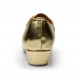 Men's Kids' Gold Leatherette Modern Ballroom Latin Dance Shoes Dance Sneakers Flat Heel D603002 Men's Kids' Gold Leatherette Modern Ballroom Latin Dance Shoes Dance Sneakers Flat Heel D603002