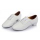 Men's Kids' White Leatherette Modern Ballroom Latin Dance Shoes Dance Sneakers Flat Heel D603003 Men's Kids' White Leatherette Modern Ballroom Latin Dance Shoes Dance Sneakers Flat Heel D603003