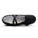 Women's Black Canvas Dance Shoes Ballet/Latin/Yoga/Dance Sneakers Canvas Flat Heel D604006