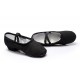 Women's Black Canvas Dance Shoes Ballet/Latin/Yoga/Dance Sneakers Canvas Flat Heel D604006