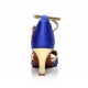 Women's Heels Blue Gold Satin Leatherette Modern Ballroom Latin Salsa Ankle Strap Dance Shoes D901012 Women's Heels Blue Gold Satin Leatherette Modern Ballroom Latin Salsa Ankle Strap Dance Shoes D901012