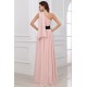 A-Line One-Shoulder Long Pink Beaded Chiffon Prom Evening Formal Party Dresses/Bridesmaid Dresses ED010001 A-Line One-Shoulder Long Pink Beaded Chiffon Prom Evening Formal Party Dresses/Bridesmaid Dresses ED010001