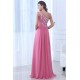 A-Line One-Shoulder Long Pink Beaded Chiffon Prom Evening Formal Party Dresses ED010002 A-Line One-Shoulder Long Pink Beaded Chiffon Prom Evening Formal Party Dresses ED010002