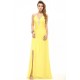 Sheath/Column Halter Long Yellow Beaded Chiffon Prom Evening Formal Party Dresses ED010007 Sheath/Column Halter Long Yellow Beaded Chiffon Prom Evening Formal Party Dresses ED010007