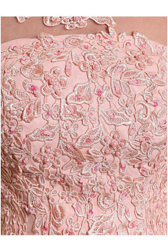 A-Line Beaded Applique Long Chiffon Prom Evening Formal Dresses ED010076 A-Line Beaded Applique Long Chiffon Prom Evening Formal Dresses ED010076