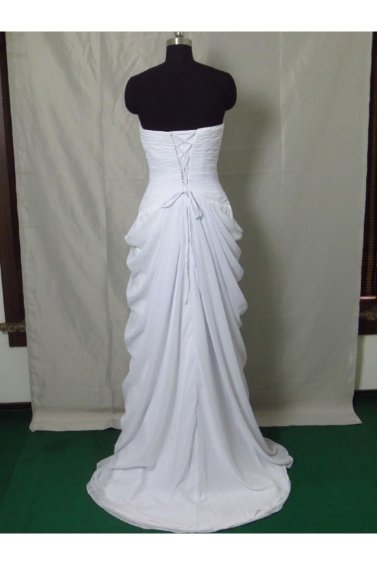 Modest Long White Prom Dresses Evening Party Gowns ED011020 Modest Long White Prom Dresses Evening Party Gowns ED011020